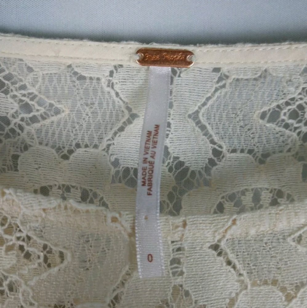 Free People Walking to the Sun lace mini dress - Picture 6 of 8